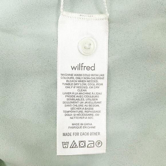 Aritzia Wilfred Poem Tiered Mini Dress Extra Small Floral Boho Cottage Soft Girl - Picture 11 of 12